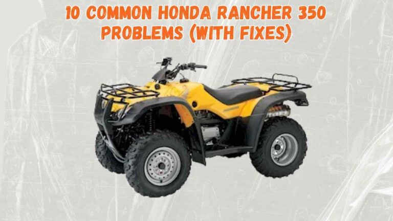 honda rancher 350 problems