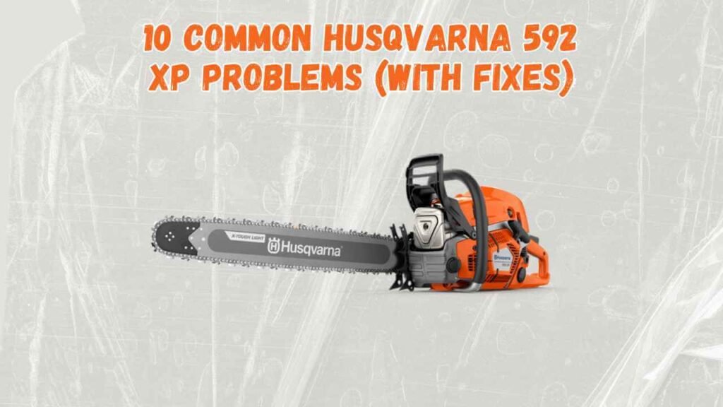 10 Common Husqvarna 592 Xp Problems (With Fixes) - rancherexpert.com