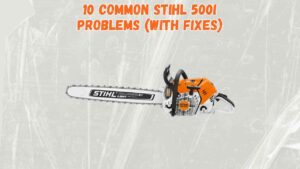 stihl 500i problems