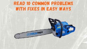 blue max chainsaw problems