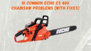 echo cs 400 chainsaw problems