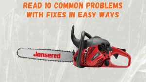 jonsered chainsaw problems
