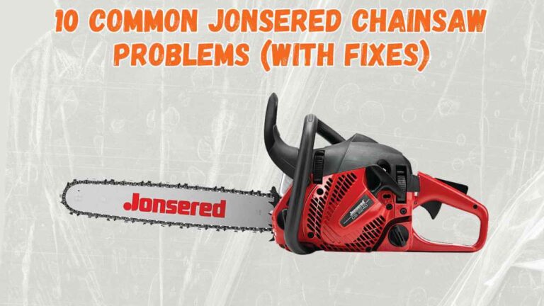 jonsered chainsaw problems