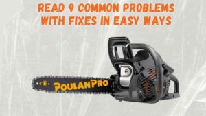 poulan pro chainsaw problems