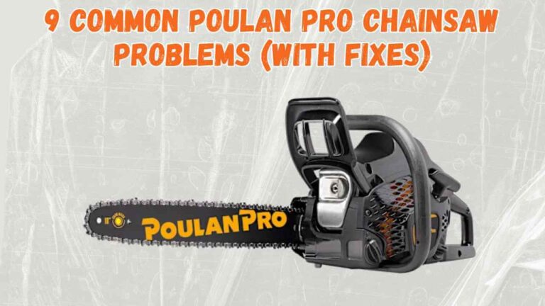 poulan pro chainsaw problems