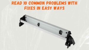 dewalt table saw fence problems