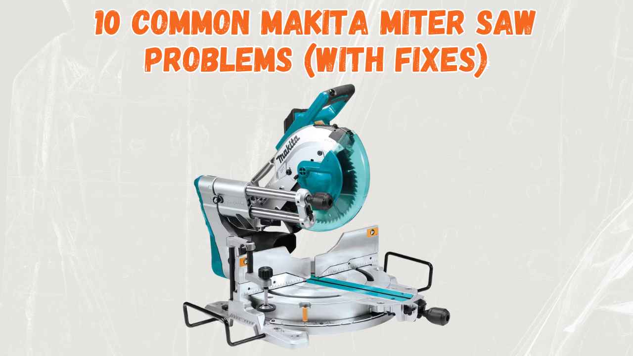 makita miter saw problems