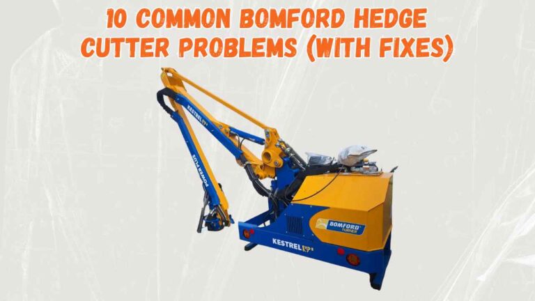 bomford hedge cutter problems