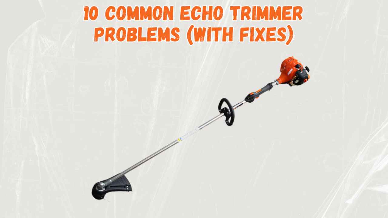 echo trimmer problems