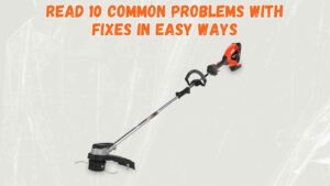 grass trimmer problems