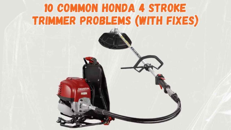 honda 4 stroke trimmer problems